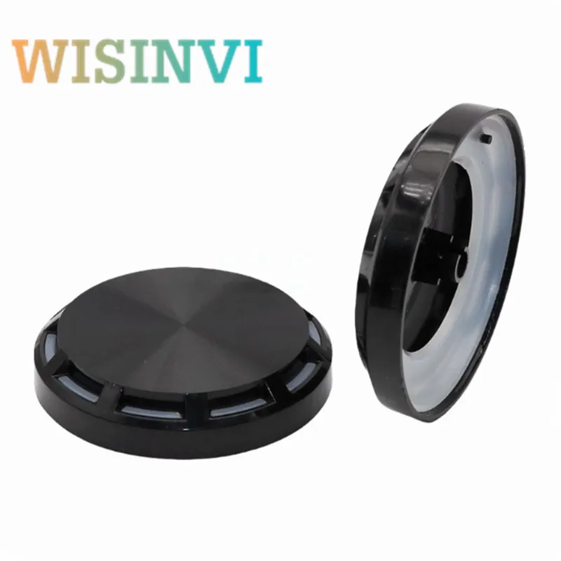 2pcs 70×13mm Plastic light transmission knob cap potentiometer Knob cap Amplifier Audio Volume knob Flower Shaped Inner Hole 6MM