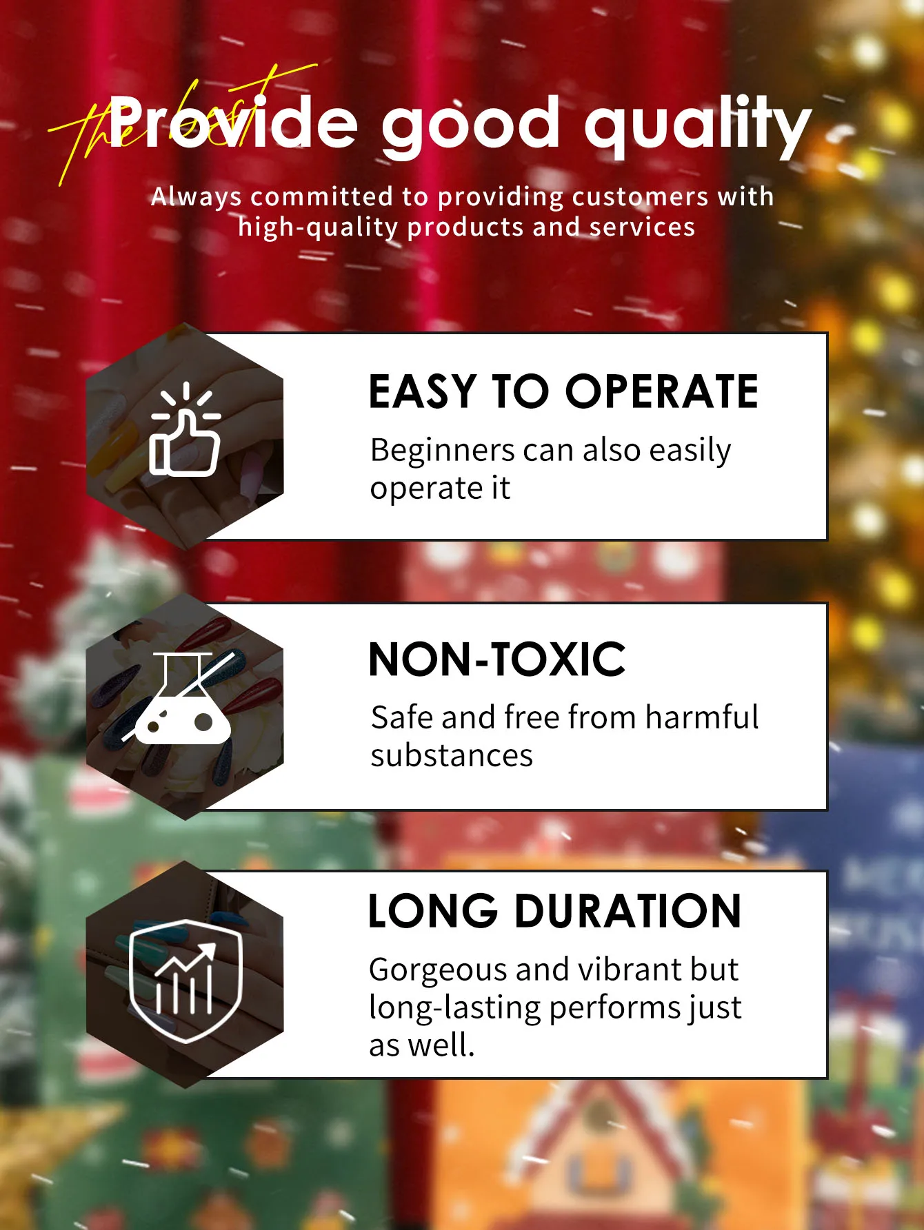 Zestaw 6-kolorowego akrylowego pudru kryształowego, umożliwiający tworzenie manicure w jakości salonowej w domu, idealny dla początkujących i profesjonalistów.