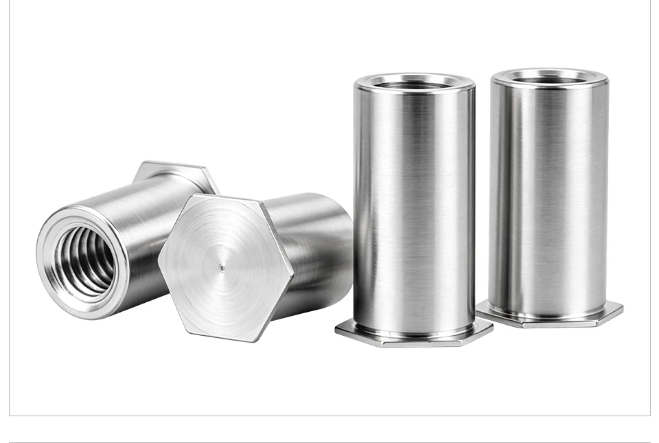 BSO Blind-Verpressbolzen, Blind-Pressnietbolzen M2 M2.5 M3 M4 M5 M6 M8, Blindnietbolzen aus Edelstahl 304 SOS SOA – Detail 7