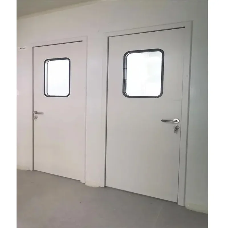 

AMBER factory airtight medical door low MOQ air tight swing double leaf