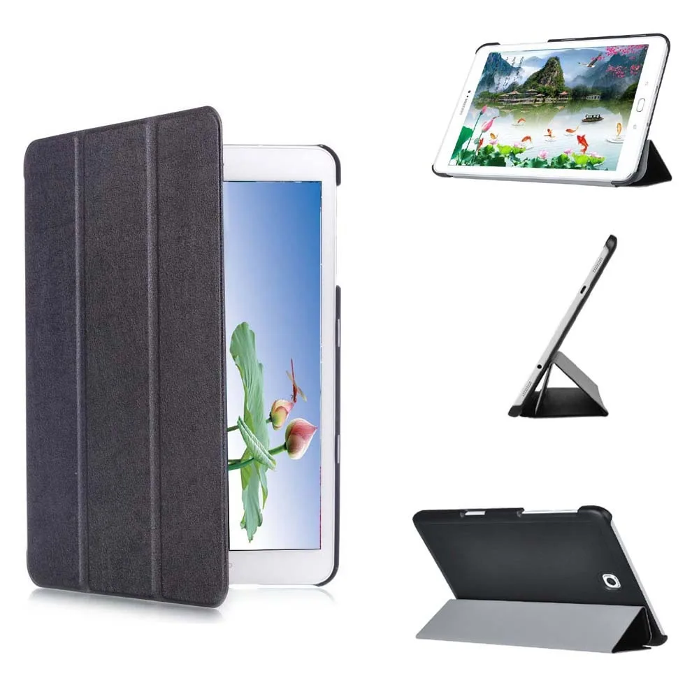 

Подходит для Samsung Tab S2 9,7-дюймовый плоский кожаный чехол T810 T815C T813, тройной защитный чехол