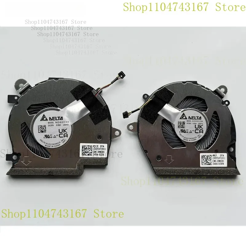 

New Original Laptop CPU Cooling Fan For ASUS Zenbook DUO (2024) UX8406M UX8406MA ND55C0W -23G14 ND65C33 -24A03 13NB12U0T02/9011