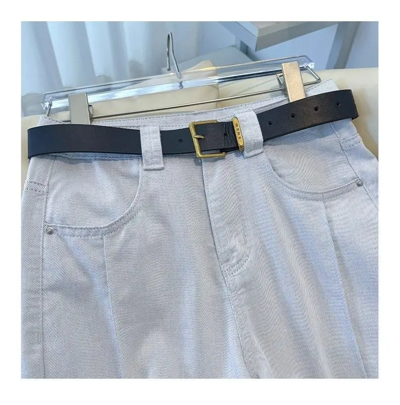 

Широкие джинсы, женские брюки с блестящими камнями, тренажерный зал, фитнес, тренировки, спортивные активные женские джинсовые модные удобные дышащие