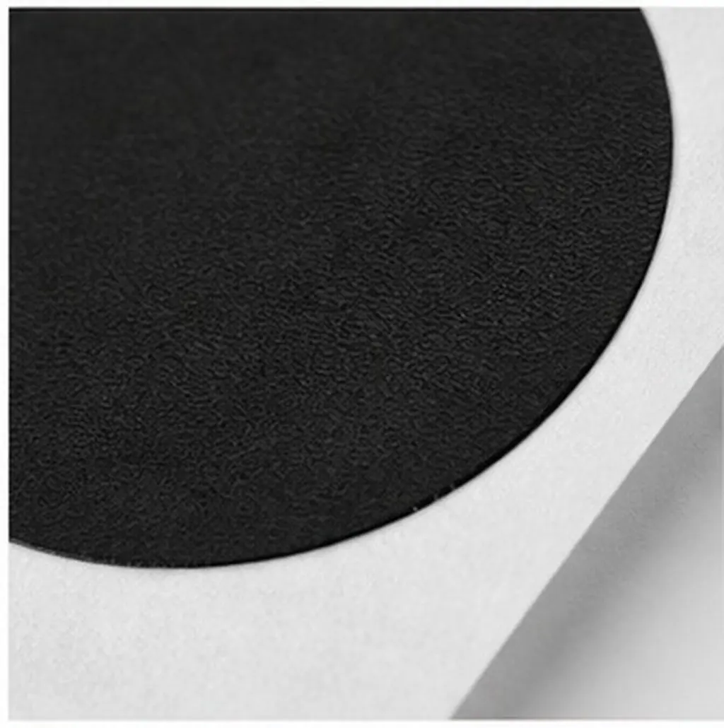 3 Rolls Premium Chalkboard Sticky Stickers Round Shape Easy Tear Off Reusable Writing Labels for Jars Cans Packaging Household