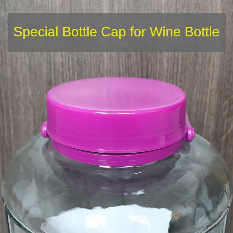 Large Caliber Bottle Lid Wine Jar Plastic Sealing Accessories Kimchi Pickle Jar and Lids Food Container Glass Bottle for Kitchen