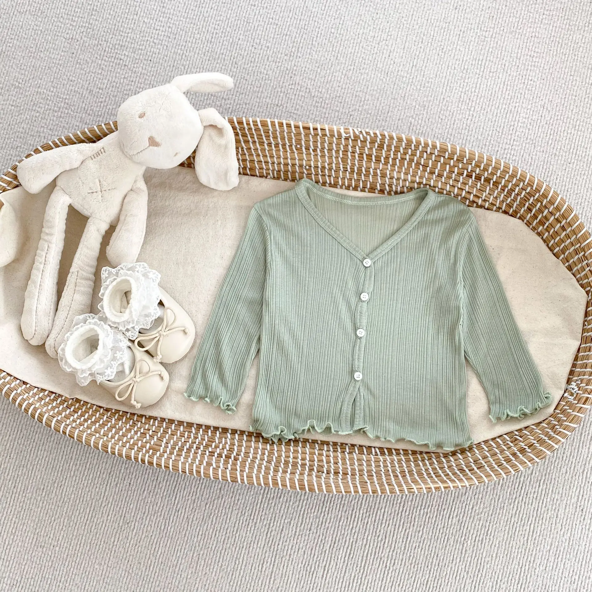 Sonnenschutz anzug für neue Mädchen, einfarbig, leichter und dünner, atmungsaktiver, klimatisierter Anzug, Sommer-Ohr jacke für Mädchen