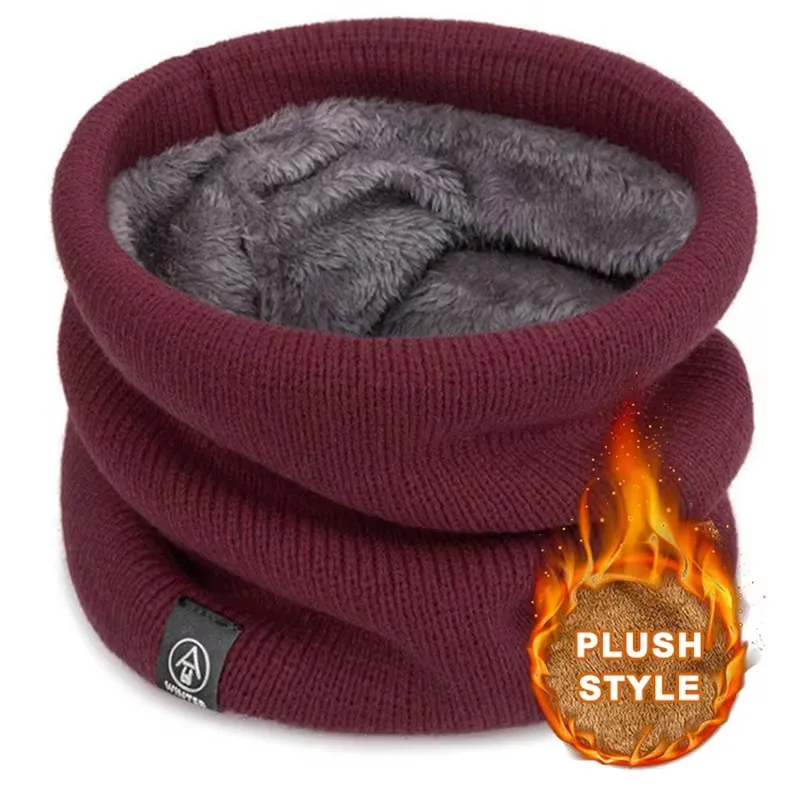 موضة لينة محبوك الرقبة أدفأ الرياضة وشاح النساء الرجال واقي الوجه الشتاء التزلج تشغيل الأوشحة الدافئة سميكة الباردة واقية طوق #6