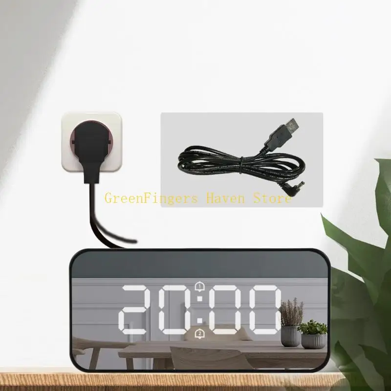 F68D 木製目覚まし時計デジタル目覚まし時計多機能絶妙な生産