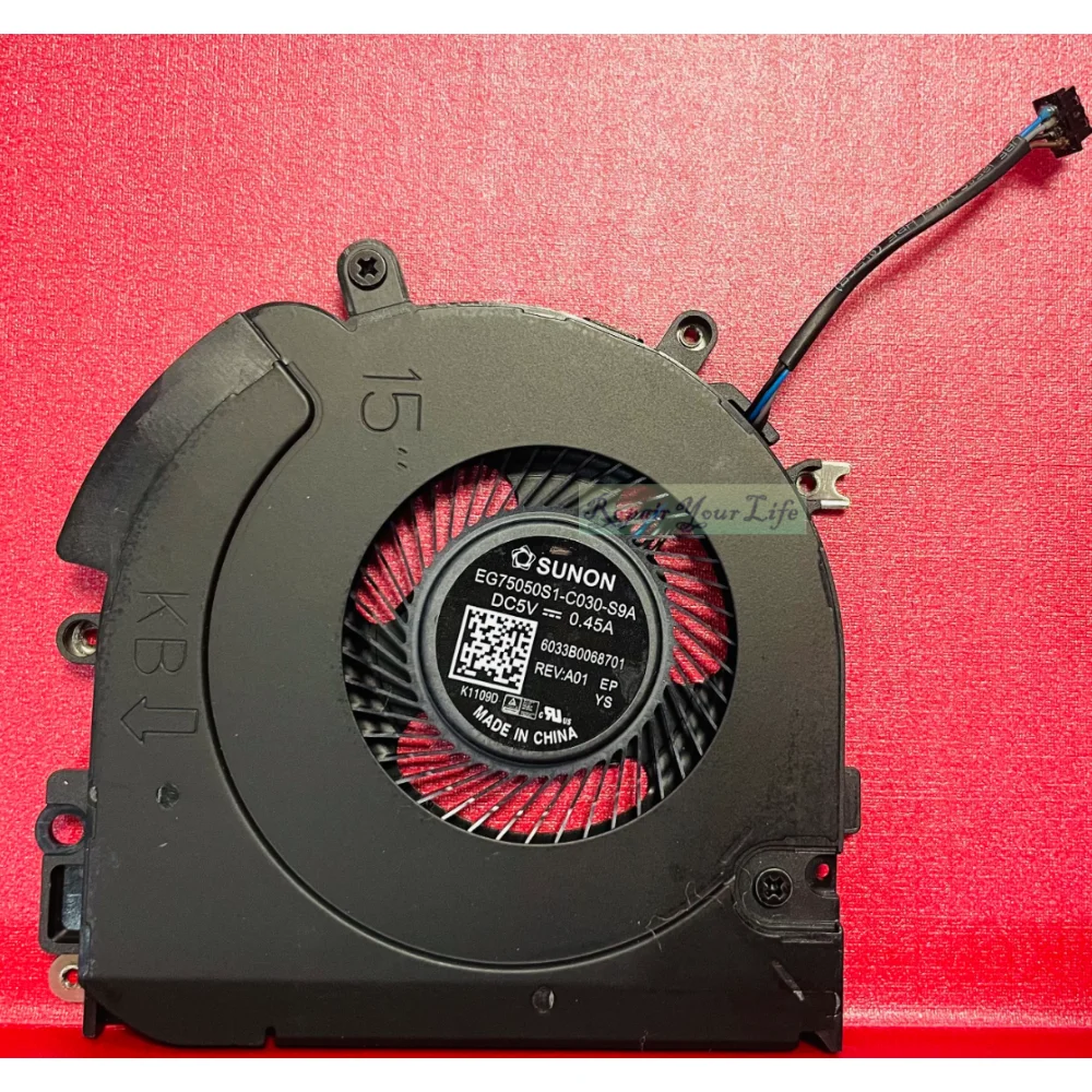 840G5 Laptop CPU Cooling Fan for HP for EliteBook 745 755 840 850 G5 ZBook 15uG5 L22307-001 EG75050S1-C030-S9A 6033B0059801 New