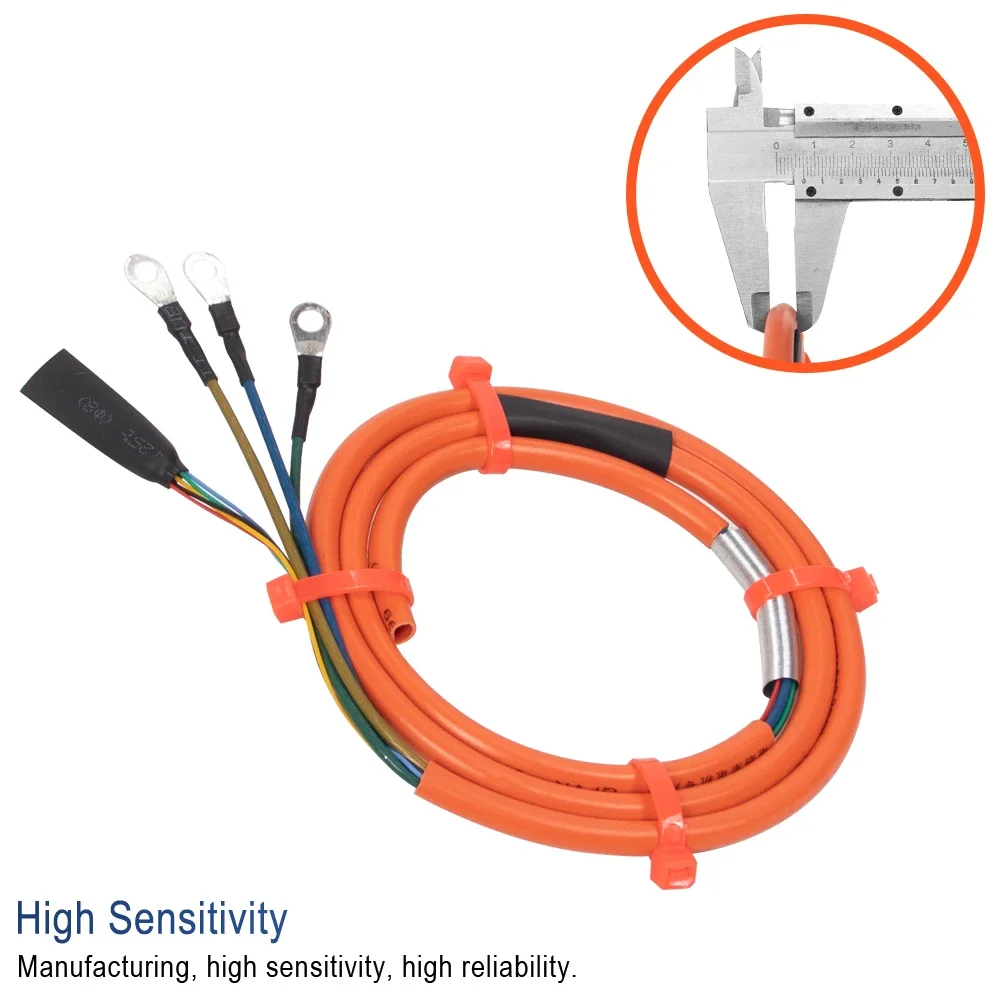 Motor Cable For Electric Scooter with 3 Motor Phase Wires 5 Hall Senor Wires Connector Durable Tyre Wire Line Accessories