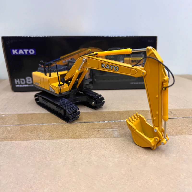 KATO Diecast 1:50 Scale HD820-7 Excavator Alloy Engineering Vehicle Model Finished Product Simulation Toy Static Model