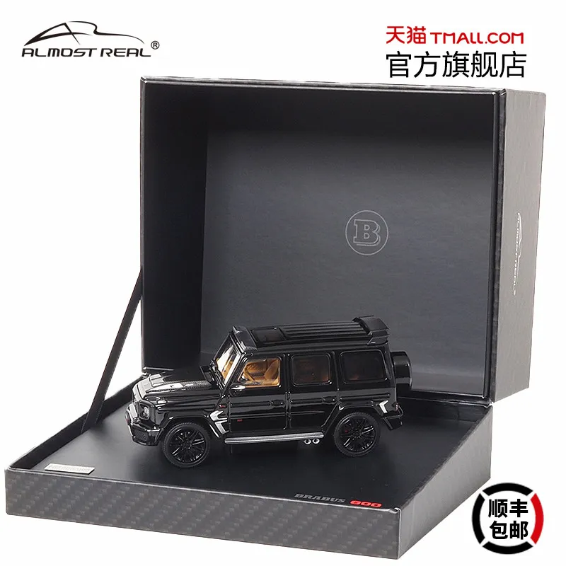 Almost Real 1/43 Bosu G-Class Adventure Kit Edition Alloy Die Casting Car Model Adult Collectibles, Simulation Static Ornaments,