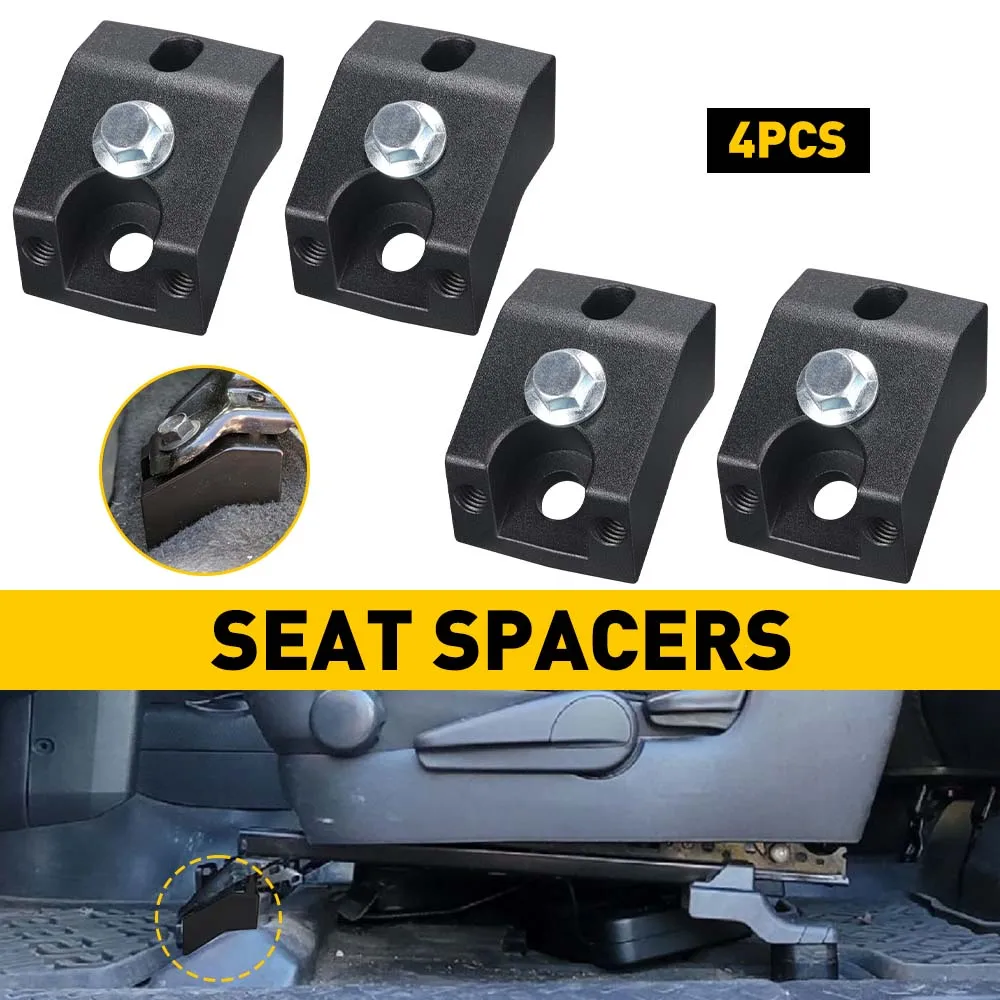

4Pcs For Toyota 4Runner Tacoma 2005 2006-2017 2018 2019 2020 2021 2022 Car Accessories Riser Seat Spacers Jackers Lift Kit Black