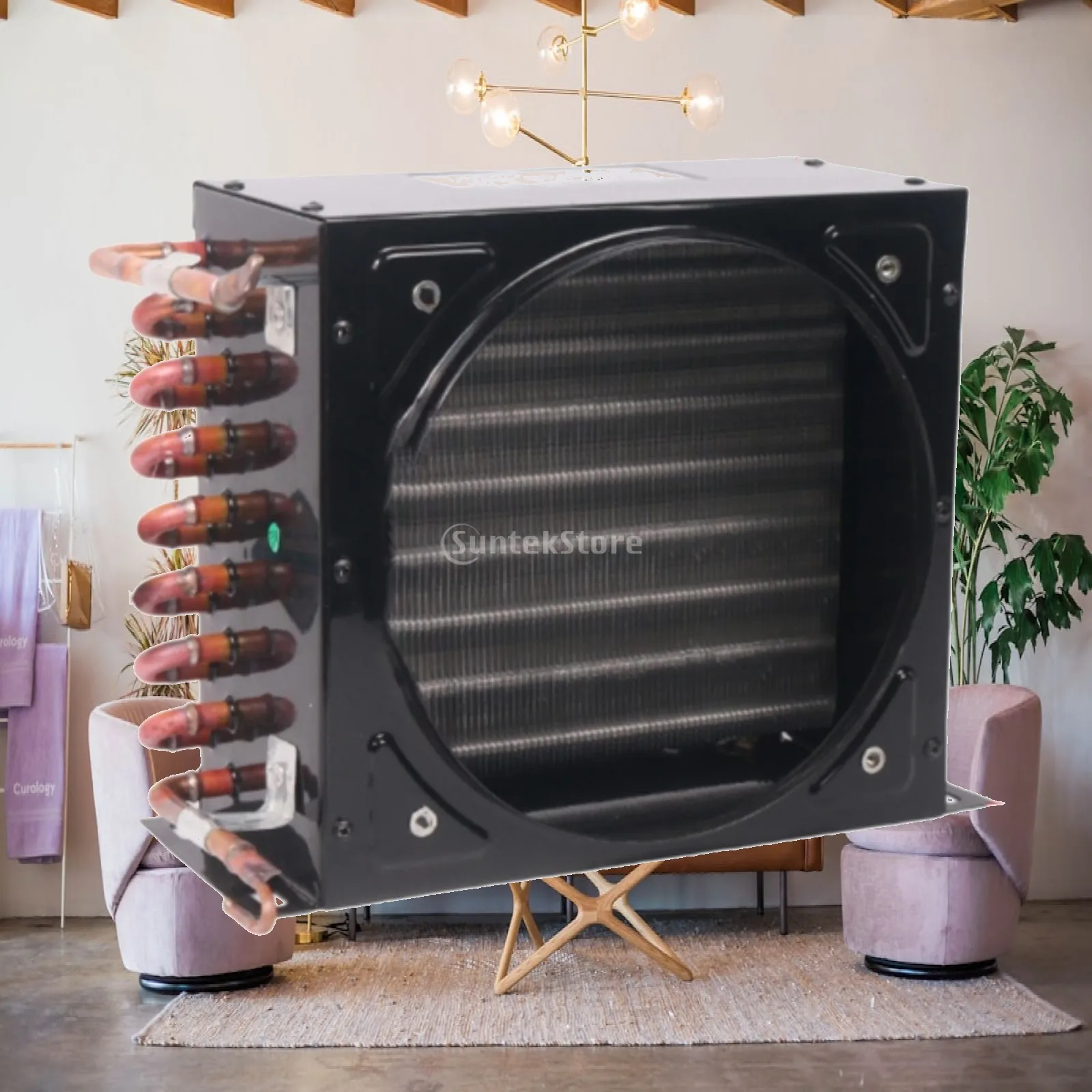 Refrigerator Condenser, Air-cooled , Compact, Water-cooling