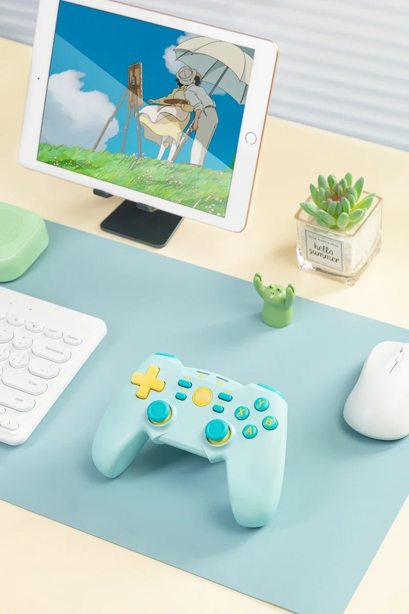 Beitong Bat 4 Dopamine Edition Gamepad 2.4G Wireless Ice Cream Color Vibration Mechanical Game Handle Controller for Steam Xbox