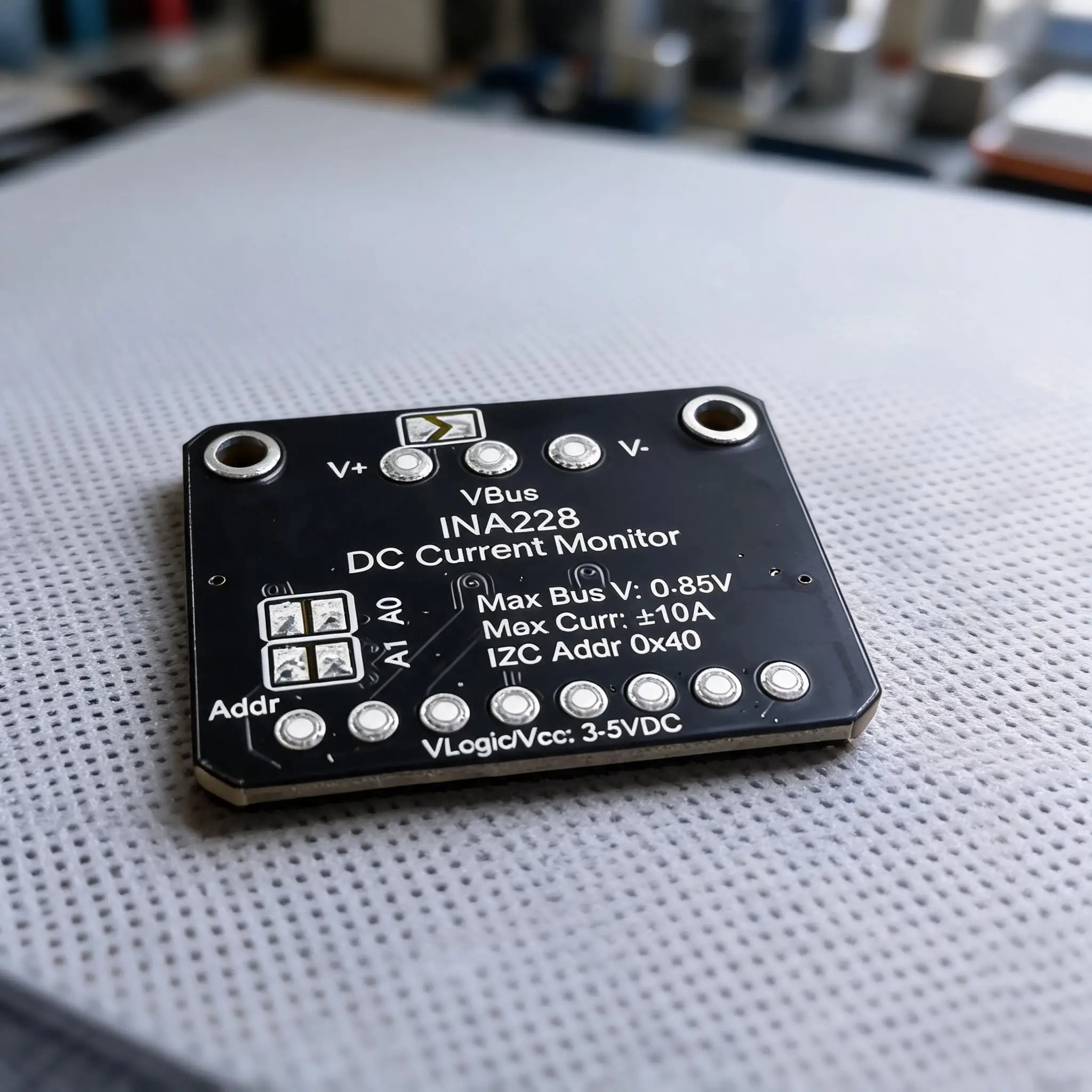 INA228 20Bit Current Voltage Monitor Module With Stemma-QT Qwiic Interface For Arduino Raspberry-Pi Power Measurement Tools