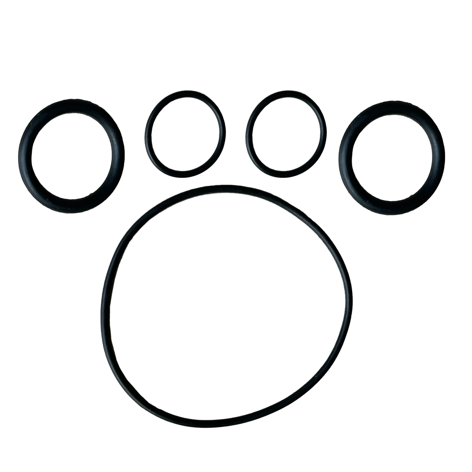5Pcs Water Pump Seal Rebuild O-Rings Kit for Lay Z Spa for Coleman Hot Tub Replacement Leak Proof Seal Gasket Repair Parts ﻿