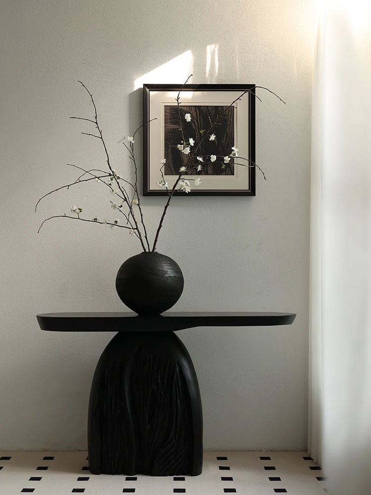 Wabi-Sandy Wind Eingangstisch Retro dekorative Verzierung