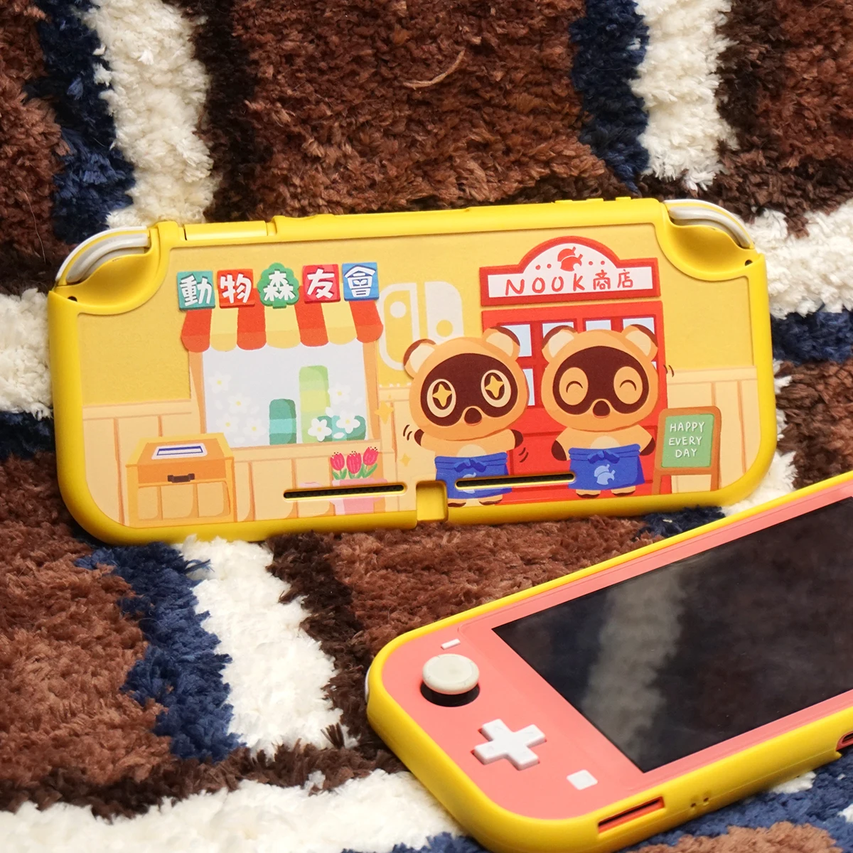 Original Switchlite Protective Shell Beaver Animal Forest Lite Protective Soft Shell Transparent Two-Color Cute Game Anime Perip
