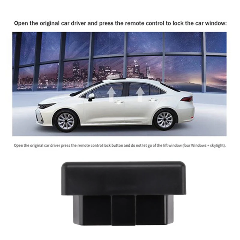 OBD Auto Window Closer For Toyota RAV4 2020-2022 Window Closer Device Opening Closing Module System