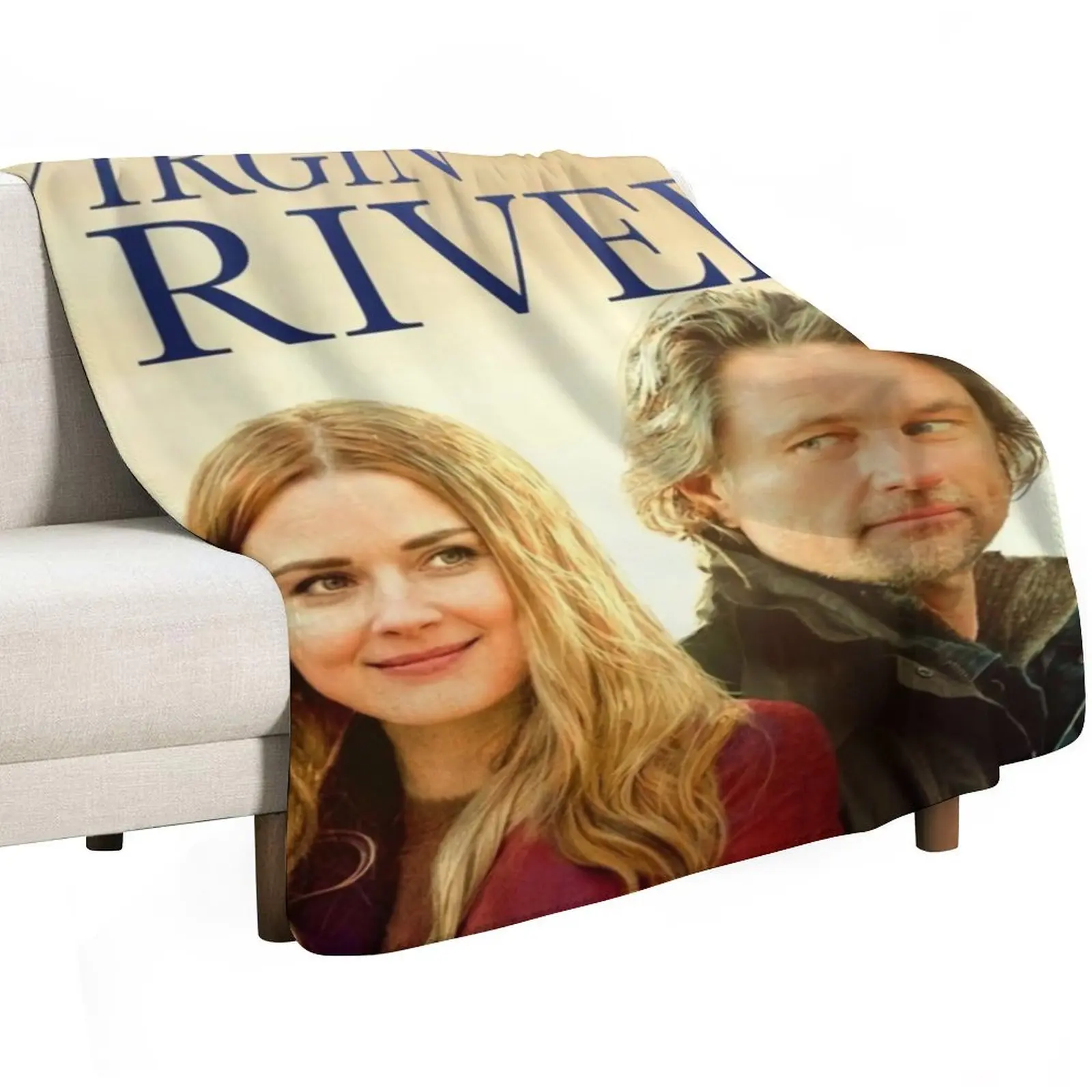 Virgin river Throw Blanket Plush Fuzzy Cozy Blanket for Couch Sofa