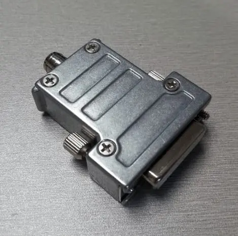 D SUB15 Shell 15Pin Zinc oy Silver