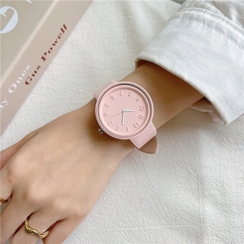 Makaron Color Series Women\'s Watch High Quality Fashion Quartz Watch Suitable For Casual Clothing Accessorie INS Hot