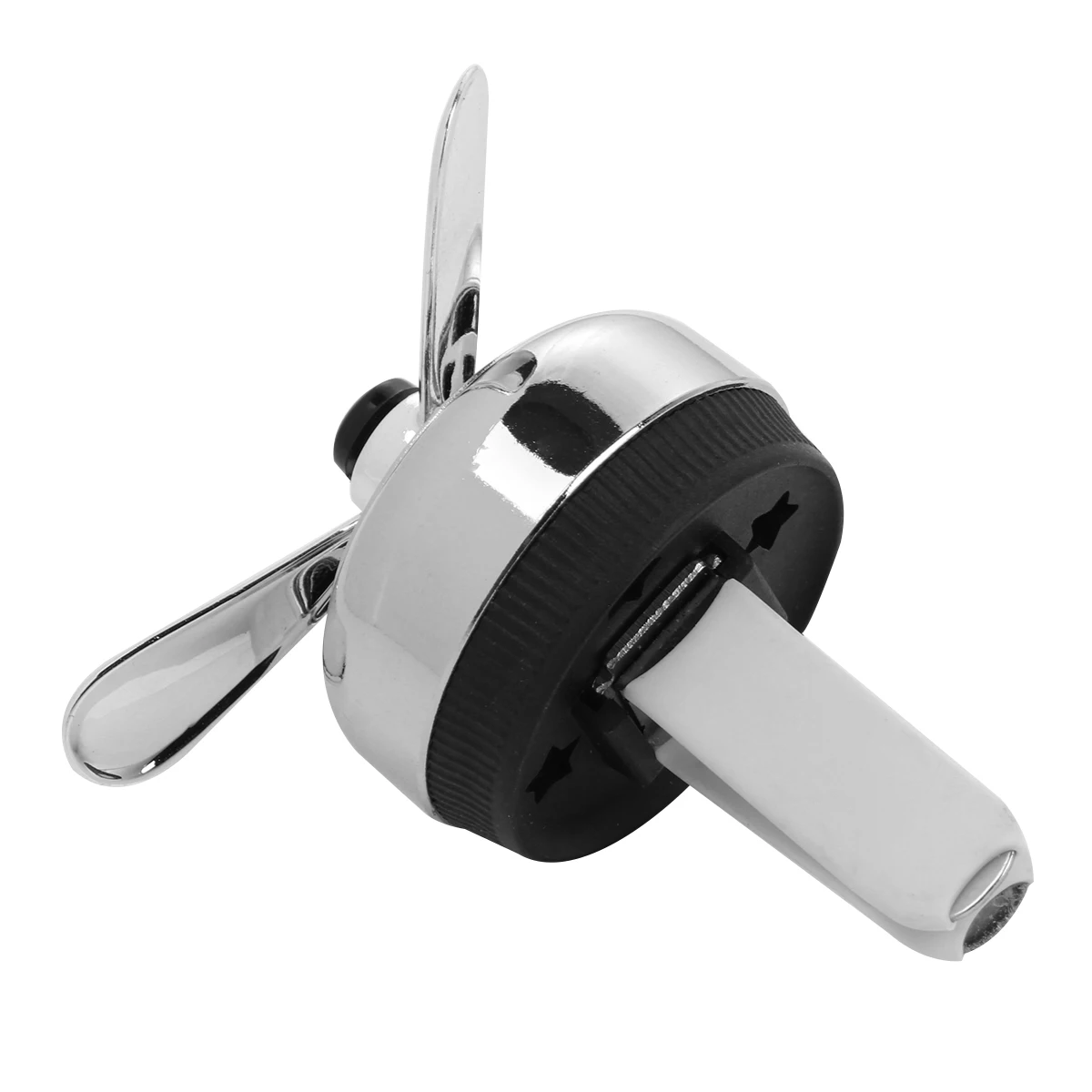 

3 Pcs Car Air Purifier Zinc Alloy Durable Safe Swivel Electroplating Silicone Firm Aromatherapy Diffuser Vent Accessories Car