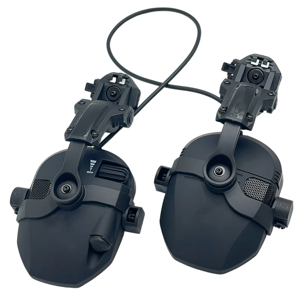 

NEW Generation Tactical Shooting Headset Noise-Cancelling Earmuff for ARC Helmet Headset Hunting Ear Protector