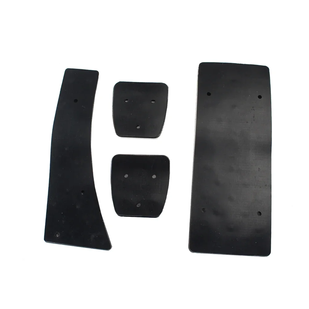 Aluminum Pads Pedal Set For Honda Civic 8th 2006~2009 2010 2011 Manual MT Clutch Brake Gas Foot Pedal Pad Cover (Need drilling)