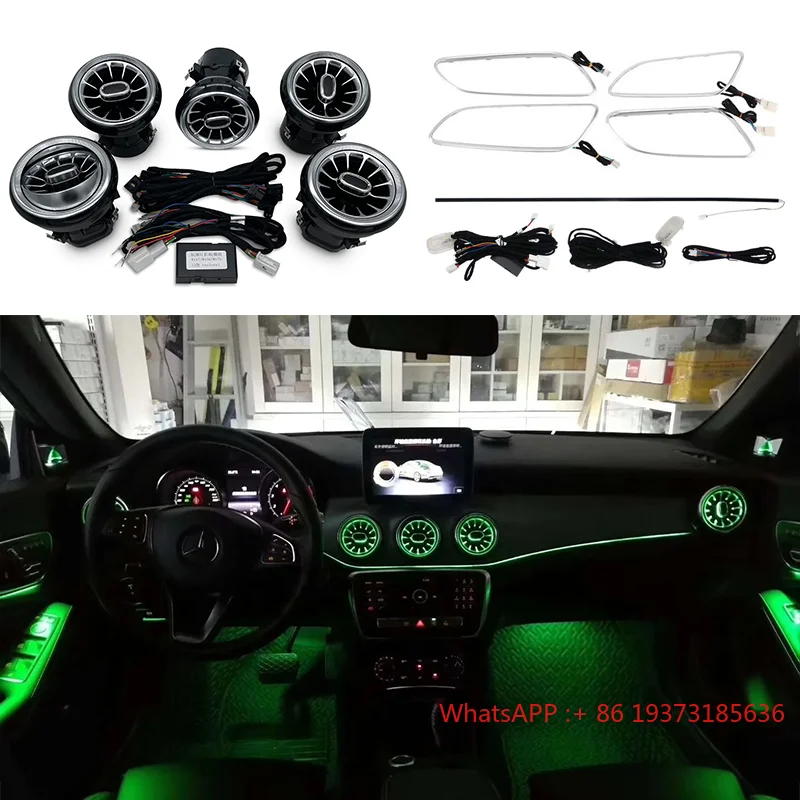 Factory Wholesale Price 12 Colors Interior Ambient Lighting For Mercedes Benz A/B-class W176 W246 CLA-class W117 GLA-class W156