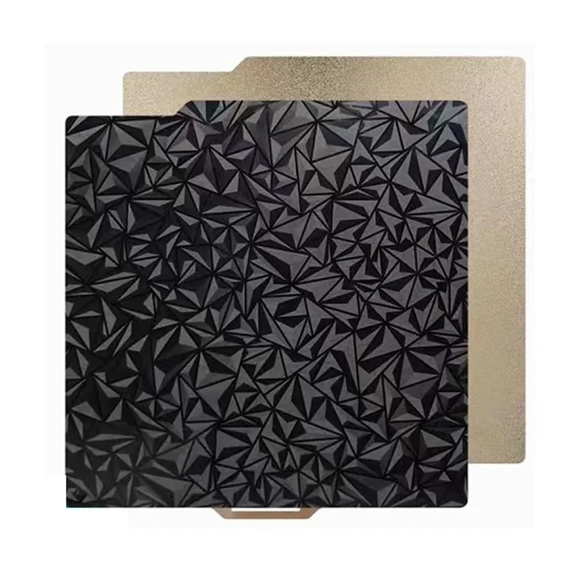 

Платформа для 3D-принтера AT53 PEO/PEI для Bambu-Lab X1/X1C/X1E/P1P/P1S/A1, двусторонняя пружинная стальная пластина PEO+PEI 257x257 мм