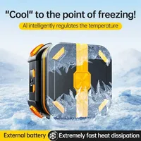 P70  Mobile Phone Semiconductor Cooling Fan Radiator 10W Magnetic 2000mAh Game Cooler for IPhone Samsung Android Universal