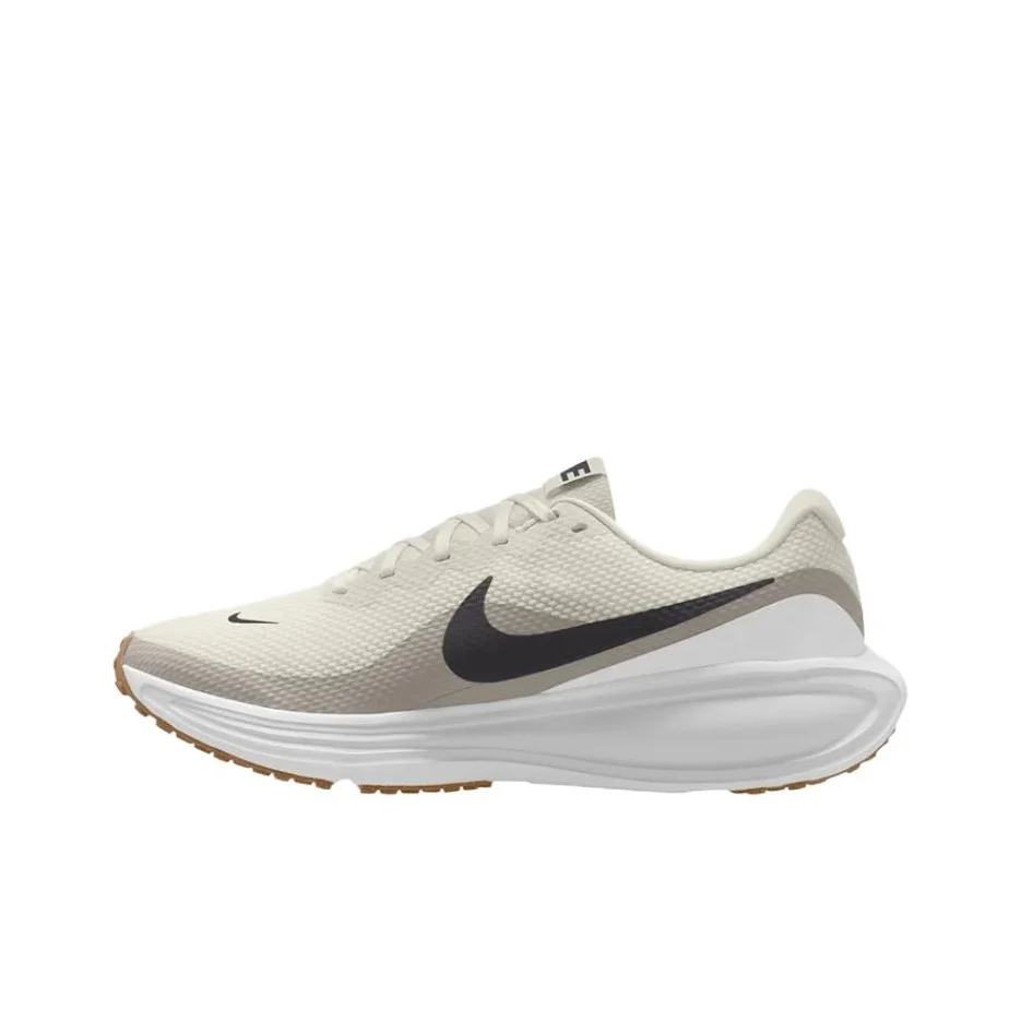 Nike REVOLUTION 8 Breathable Low top Long Distance Running Sprint Running Shoes Men's Beige HJ9198-005