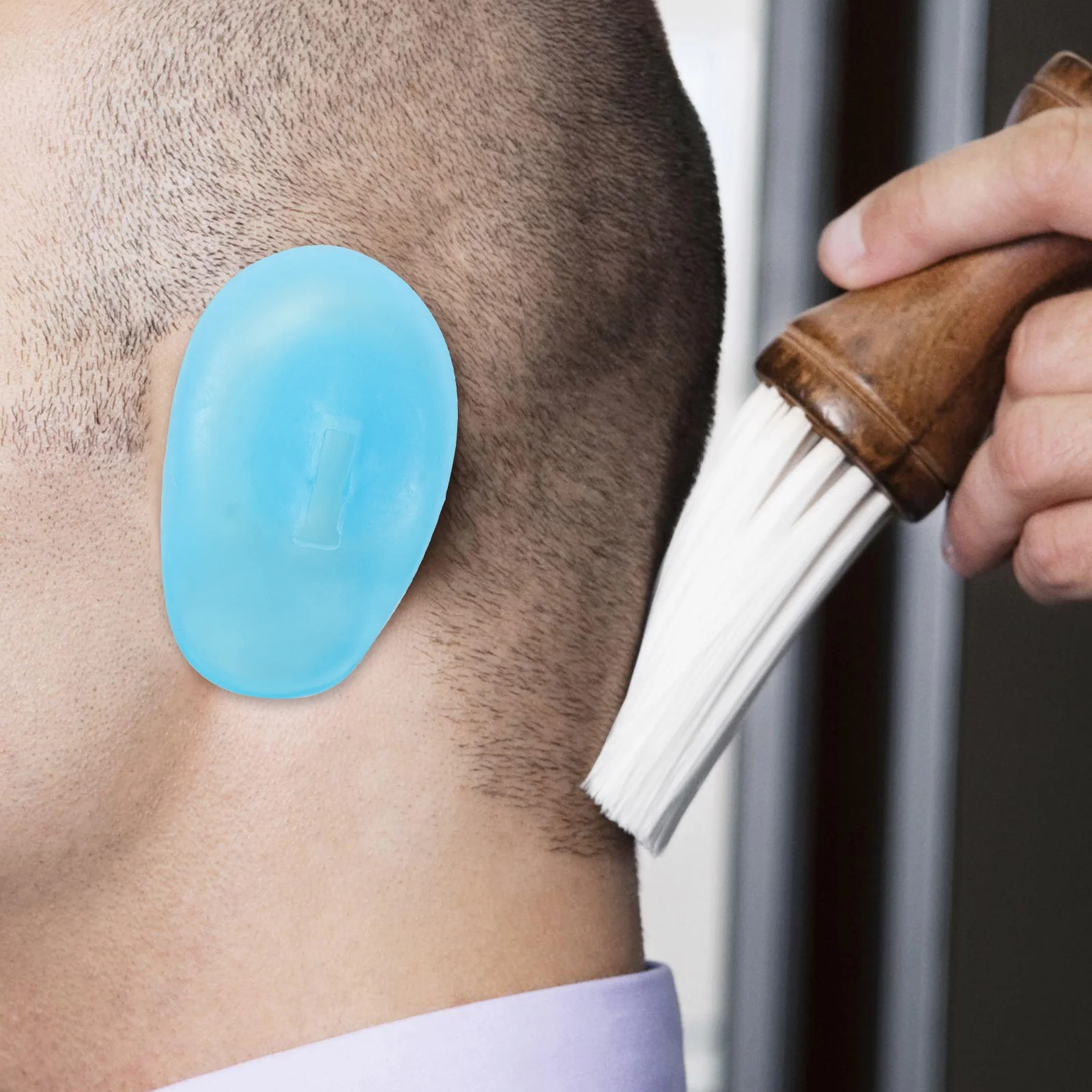 

5 шт. многоразовые силиконовые накладки на уши для окрашивания волос, защита от тепла, мягкие накладки на уши, многофункциональные аксессуары для салонной окраски