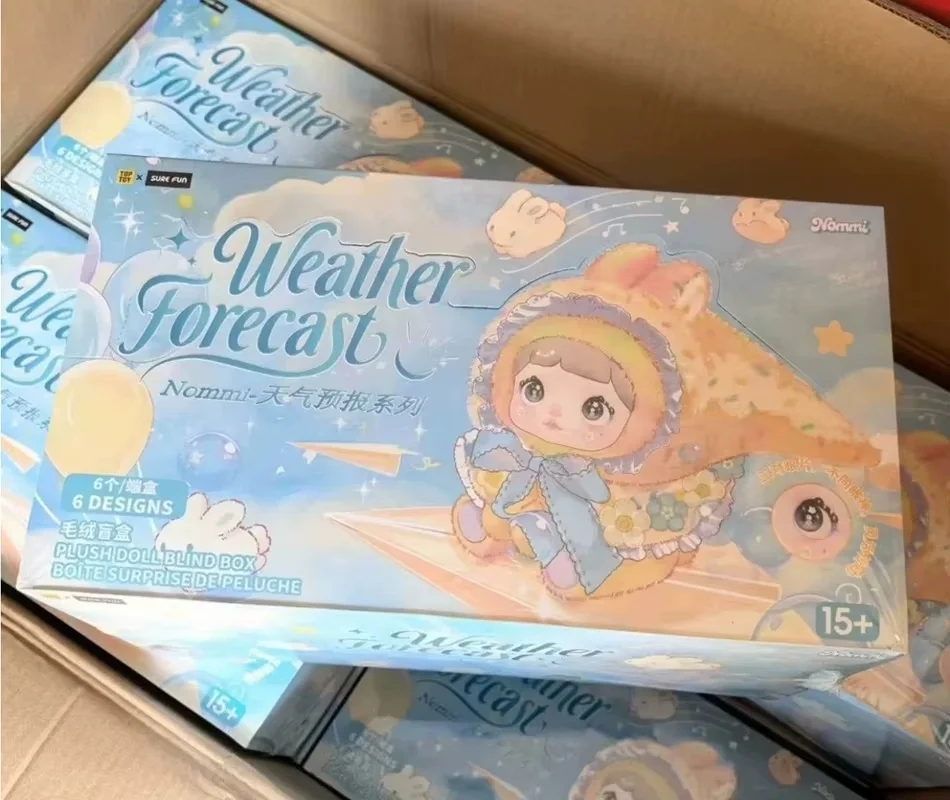 جديد 100% حقيقية نومي توقعات الطقس سلسلة صندوق أعمى لطيف ألعاب شخصيات الحركة Kawaii شخصيات كرتونية دمى حقيبة قلادة لعبة الهدايا