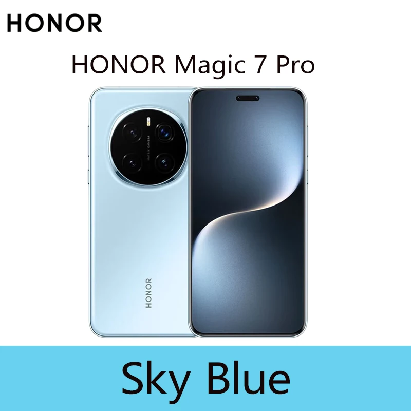 Smartphone HONOR Magic7 Pro 5G, Snapdragon 8 Elite, écran LTPO 6,8'' 120Hz, charge 100W, version mondiale HONOR Magic 7 Pro