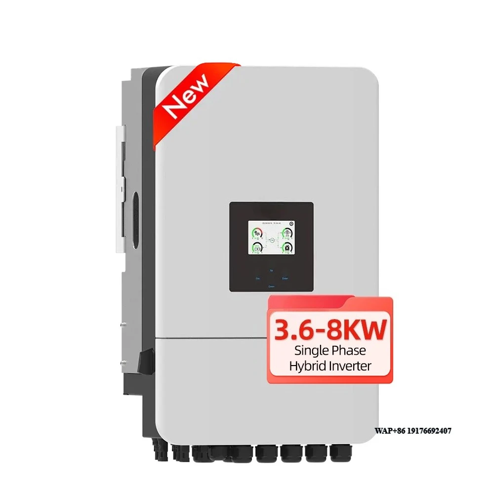 

SUN-8K-SG05LP1-EU-SM2 48V 5KW 6KW 8KW Hybrid Solar Inverter for 5KW 10KW Solar Energy Systems