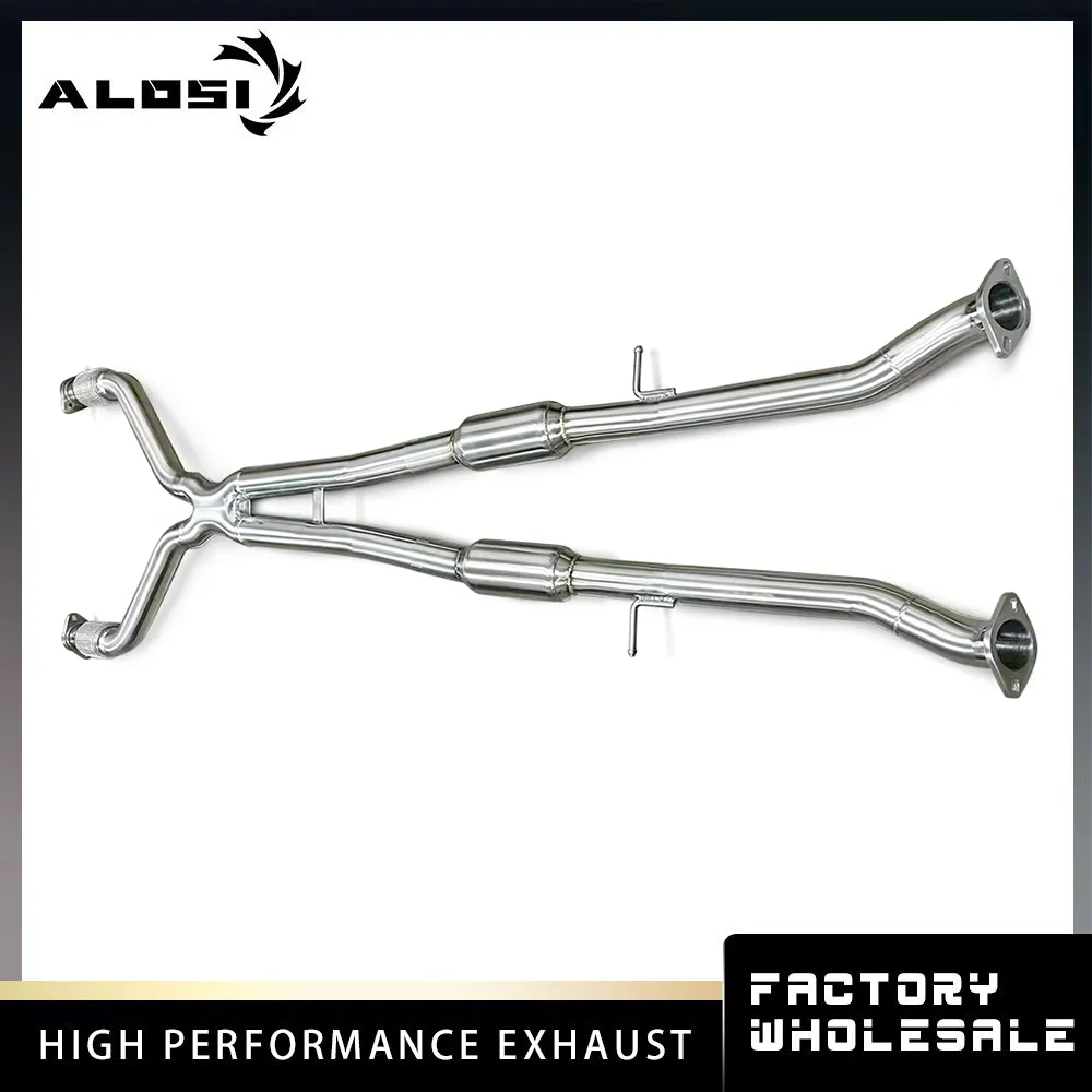 

Exhaust Mid Pipe For Nissan 400Z 3.0T 2021-2023 High Performance Exhaust Modification Perfect Installation