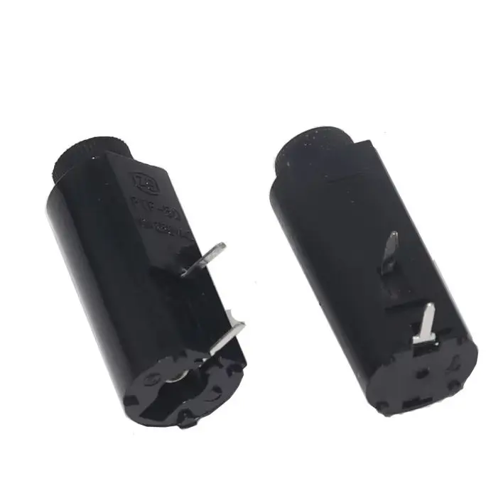 【10-1PCS】PTF-50/45 fuse holder 5*20 PCB board mounting vertical horizontal socket tube 2PIN