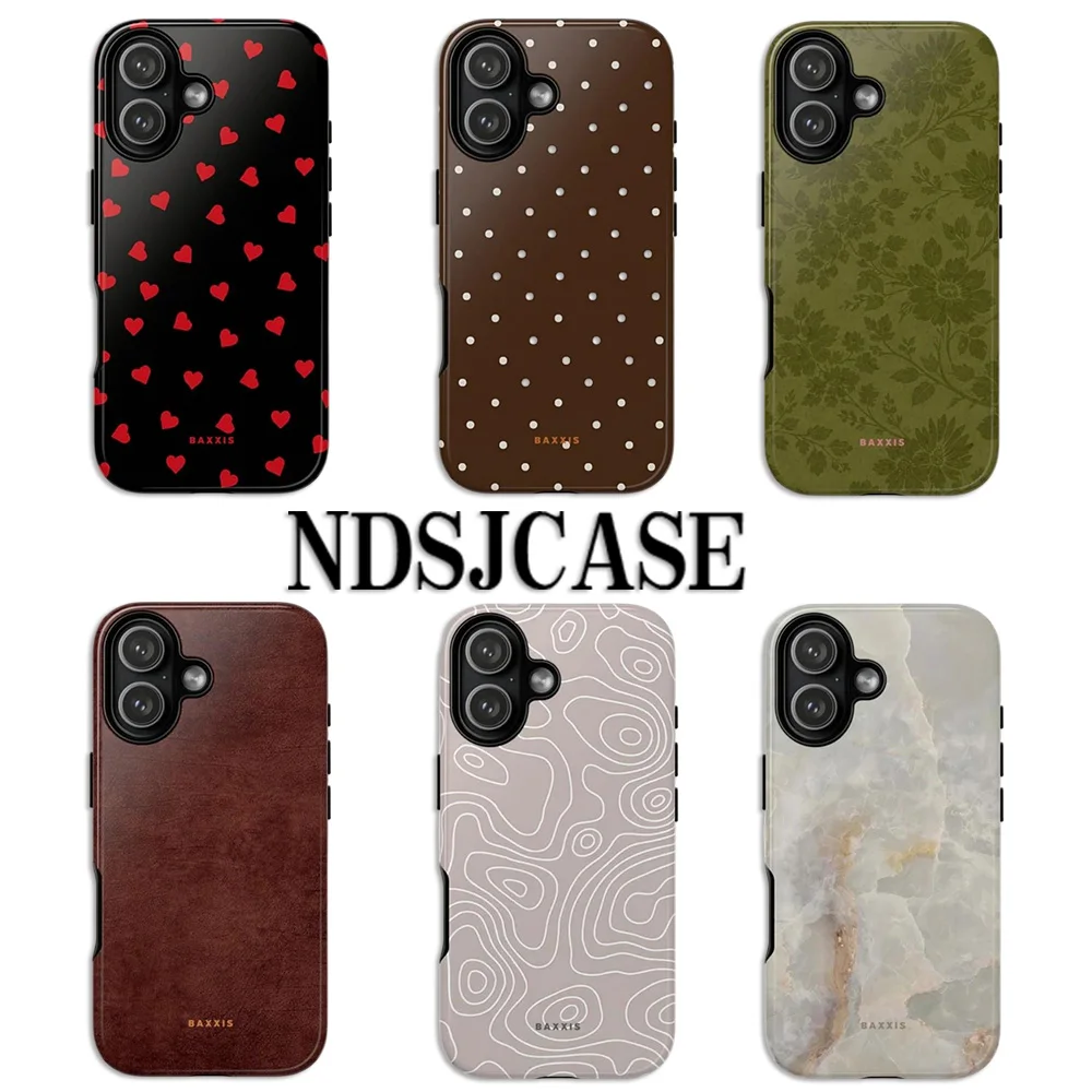 Capa de Celular Luxuosa Clmj Naked Nuances para iPhone 17 17e 16e 16 15 14 13 12 11 XSMAX Air Pro Max Plus com Traseira de Camada Dupla
