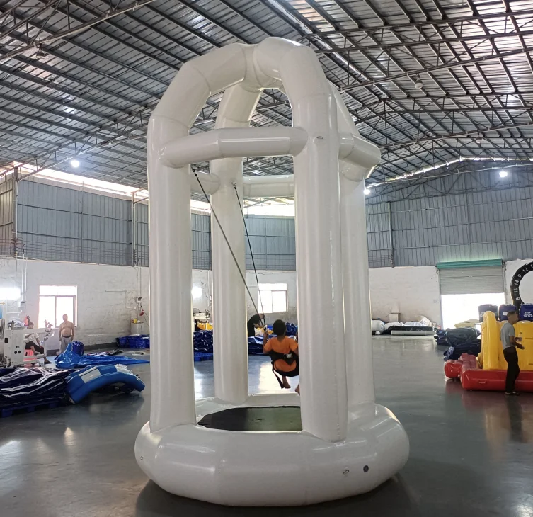 Playground Sports Game Equipment PVC Outdoor Single Inflatable Bungee Trampoline