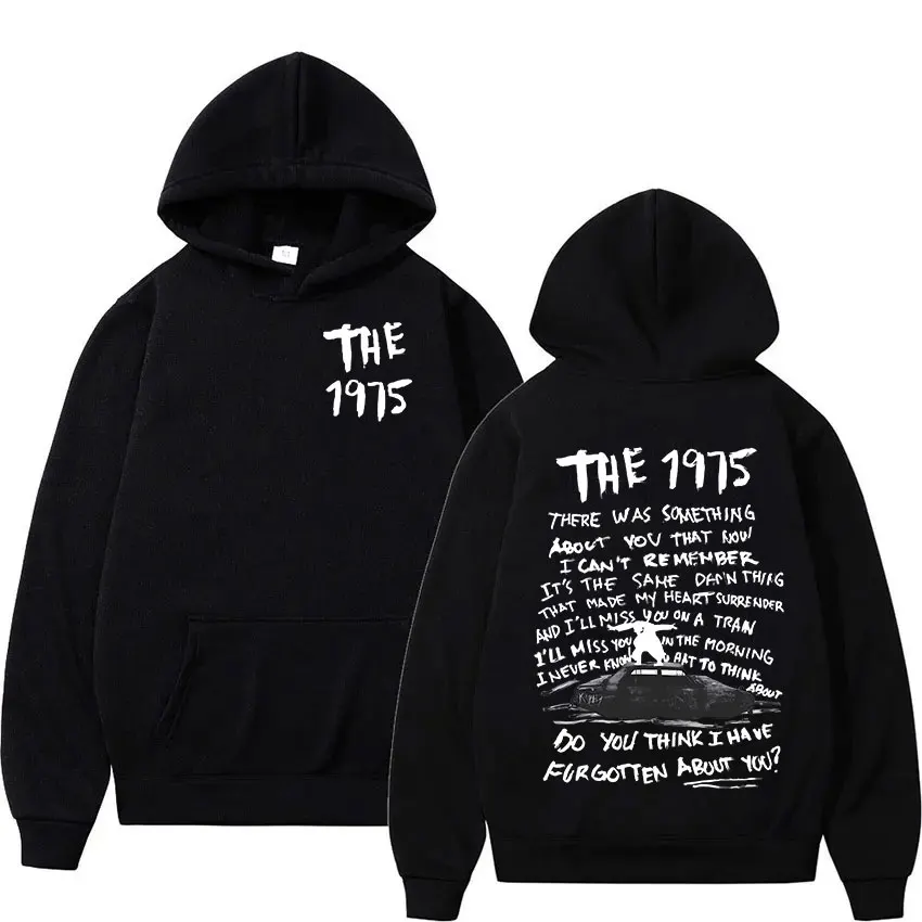 Retro The 1975 about You men's hoodie Gothic Hip Hop Jersey Casual hoodie high-quality Harajuku sweatshirt