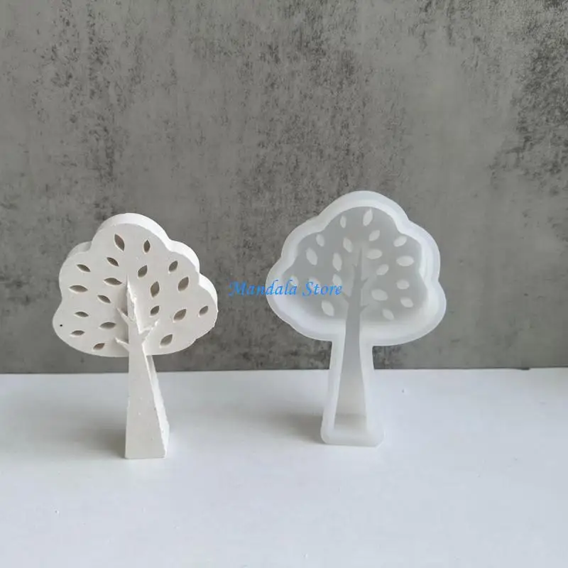 

U2JC Gypsum Silicone Molds for DIY Plasters Concrete Small Trees Resin Mould