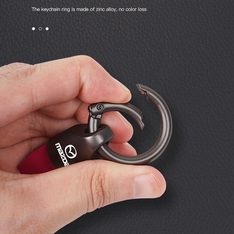 مازدا سيارة المفاتيح حلقة رئيسية مشبك اكسسوارات الديكور ل Demio CX5 MX3 2 MX5 5 6 CX3 CX30 CX9 3 GL Axela Atenza CX7 GJI GH