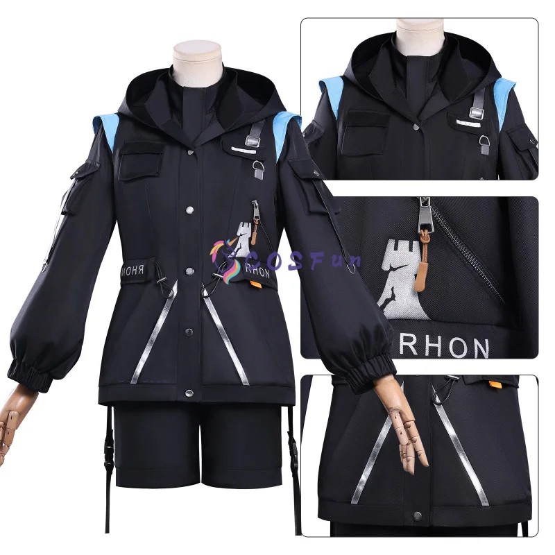 

Arknights SAKIKO TOGAWA Косплей Костюм Полный комплект Униформа Реквизит Аксессуары Женщины Хэллоуин Карнавал Вечеринка COSFun