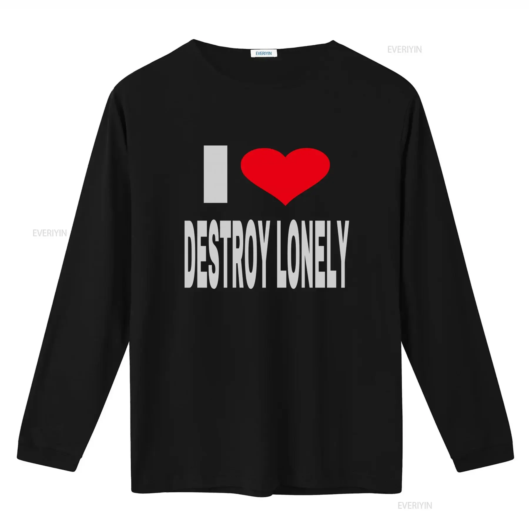 Destroy Lonely T Shirt I Love Merch Ken Carson Design Stylish for Trendsetters vintage Washed Top For Everyday Wear Stretched