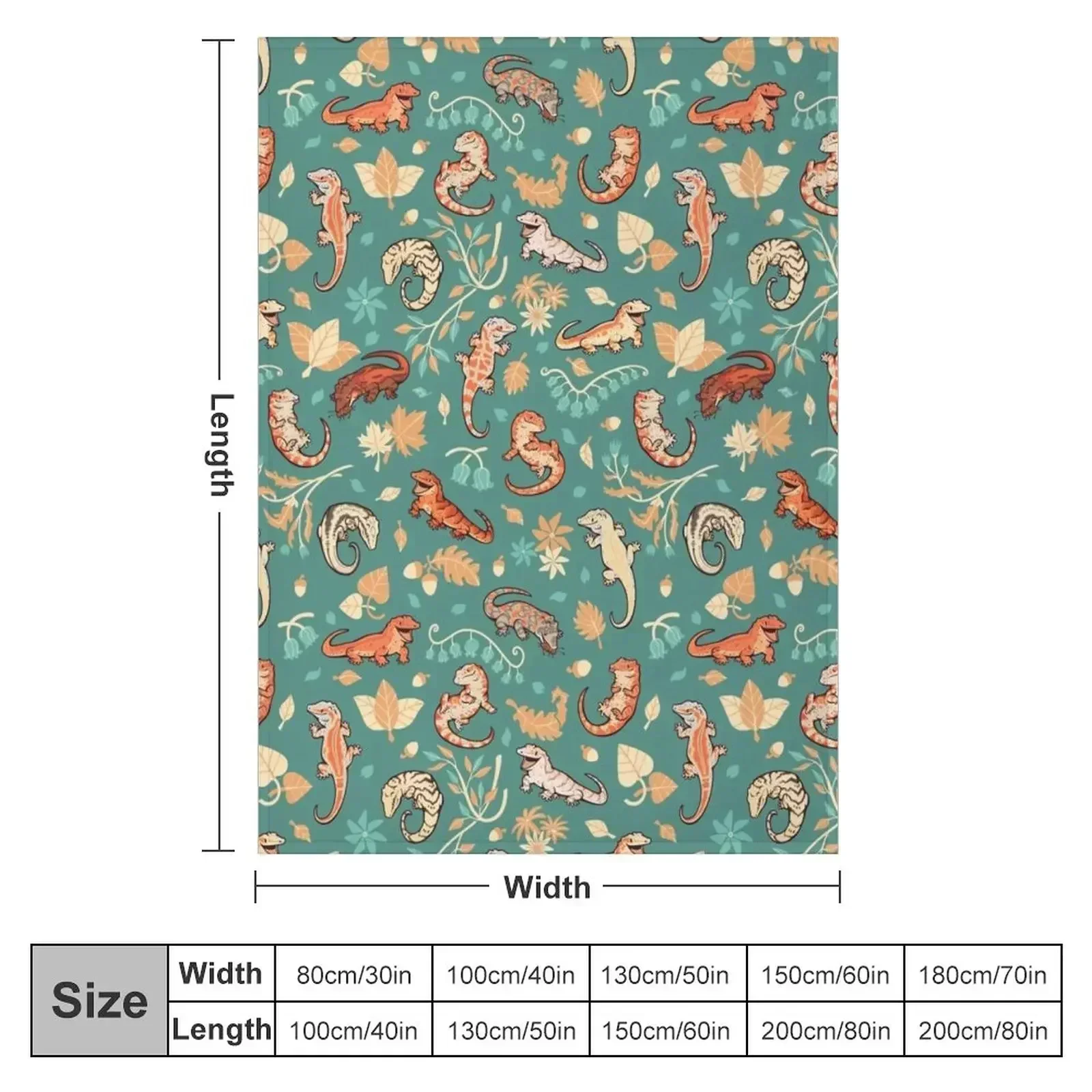 Autumn geckos in green Throw Blanket Luxury Brand Vintage For Baby Luxury Throw For Decorative Sofa Soft Blankets