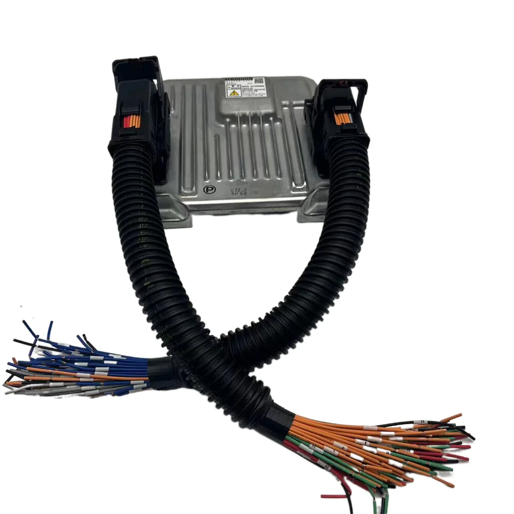 80 pin full line black and gray ECU computer connection plug, suitable for Chinese heavy-duty trucks and XCMG cranes