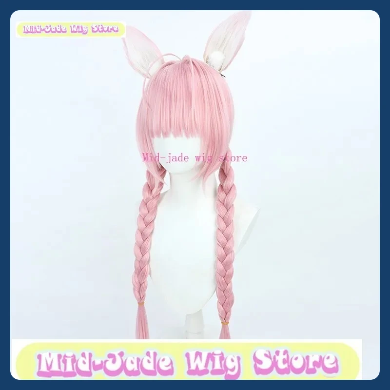 Perruque de Cosplay Mid-jade, magasin Hololive Gen 6 Hakui Koyori, perruque de Cosplay d'halloween, restauration de personnages d'anime, Costumes et accessoires